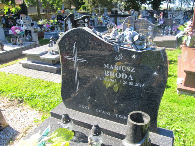 Mariusz Broda 1962 Ludźmierz - Grobonet - Wyszukiwarka osób pochowanych