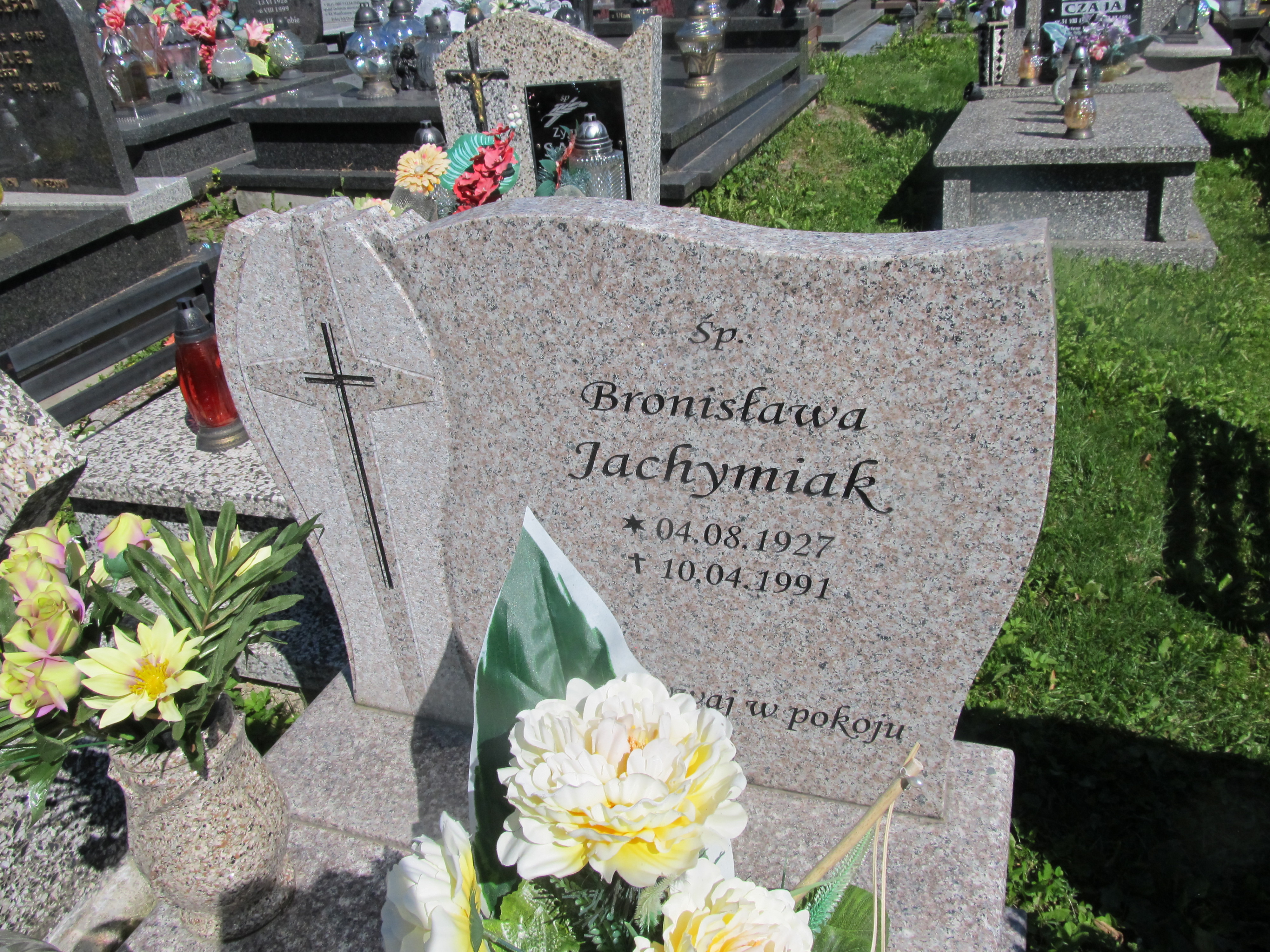 Bronisława Jachymiak 1927 Ludźmierz - Grobonet - Wyszukiwarka osób pochowanych