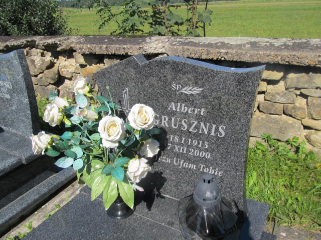 Albert Grusznis 1915 Ludźmierz - Grobonet - Wyszukiwarka osób pochowanych